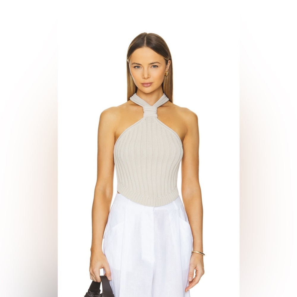 Line & dot Leena halter top